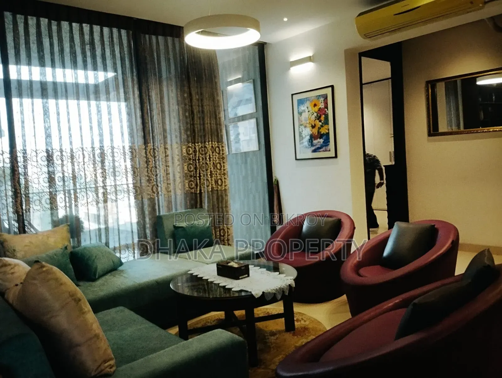 Furnished 3-bedroom Apartment in Banani for rent