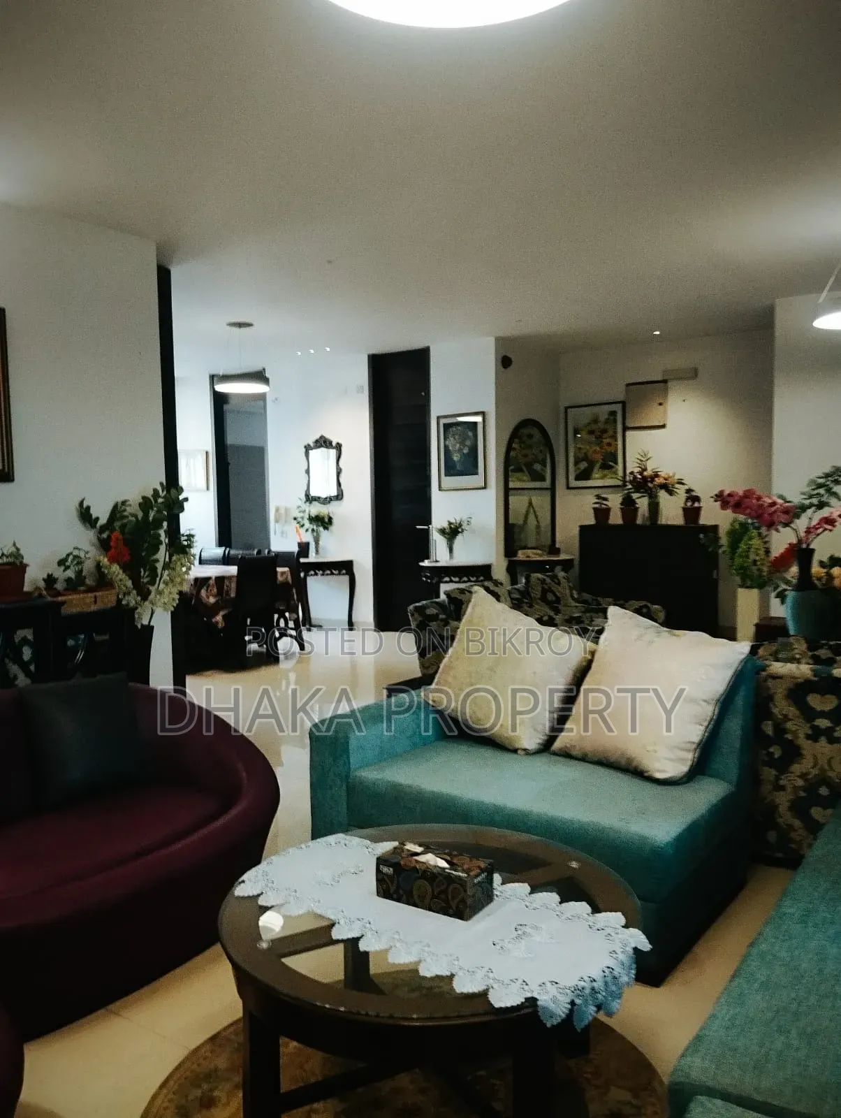 Furnished 3-bedroom Apartment in Banani for rent