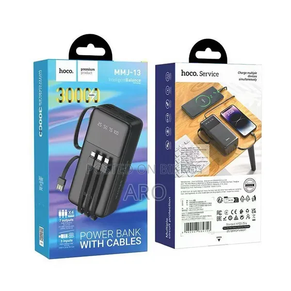Hoco Power 100% Hoco MMJ13 Rest 30000mAh Power Bank