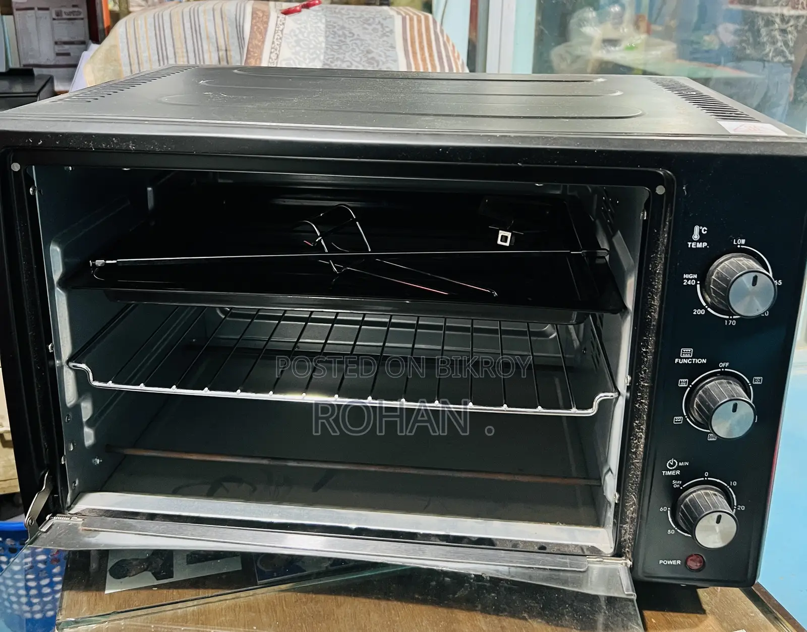 NOVENA Electric Oven (Model: NGO 516) – 45 Liters