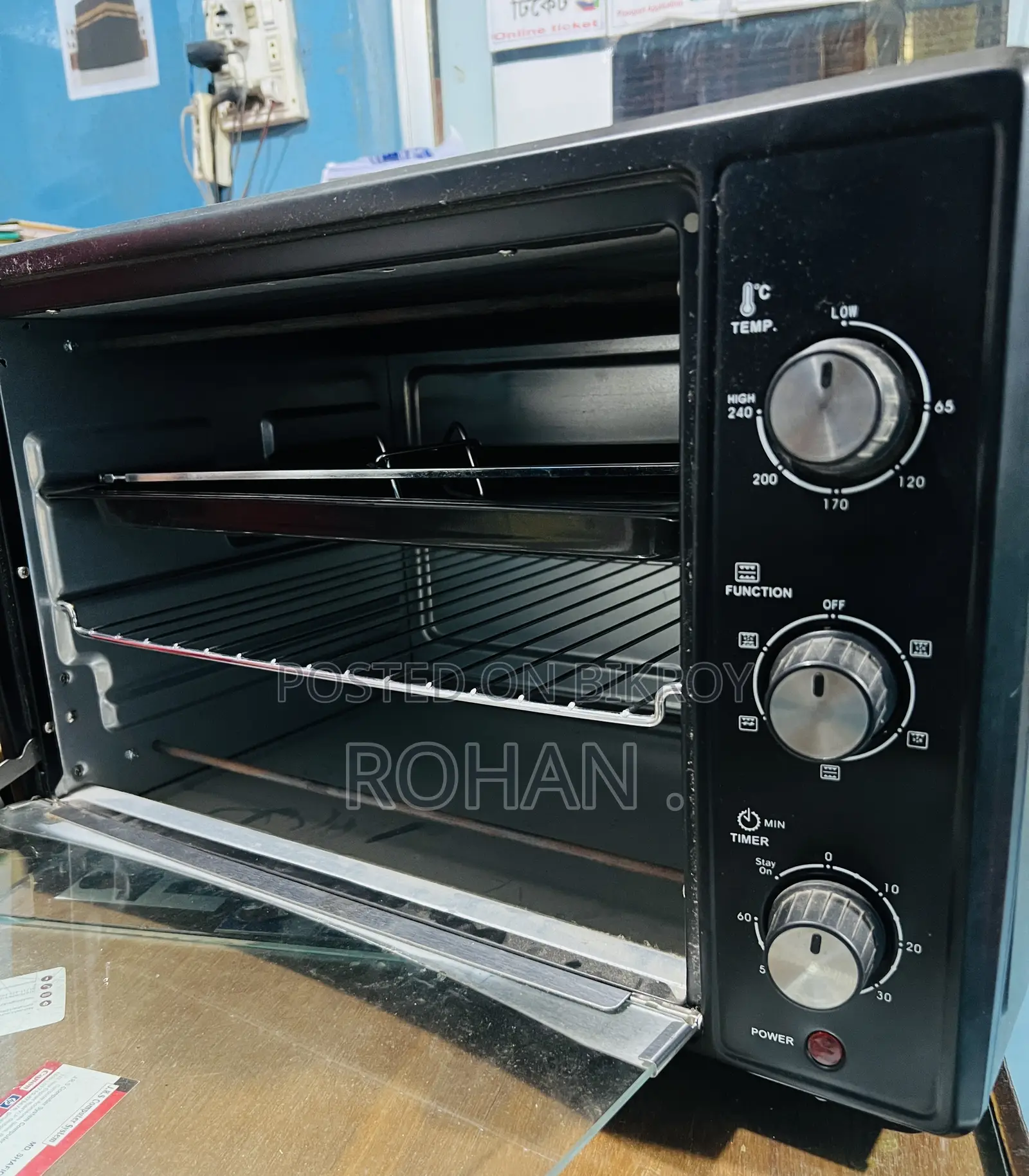 NOVENA Electric Oven (Model: NGO 516) – 45 Liters