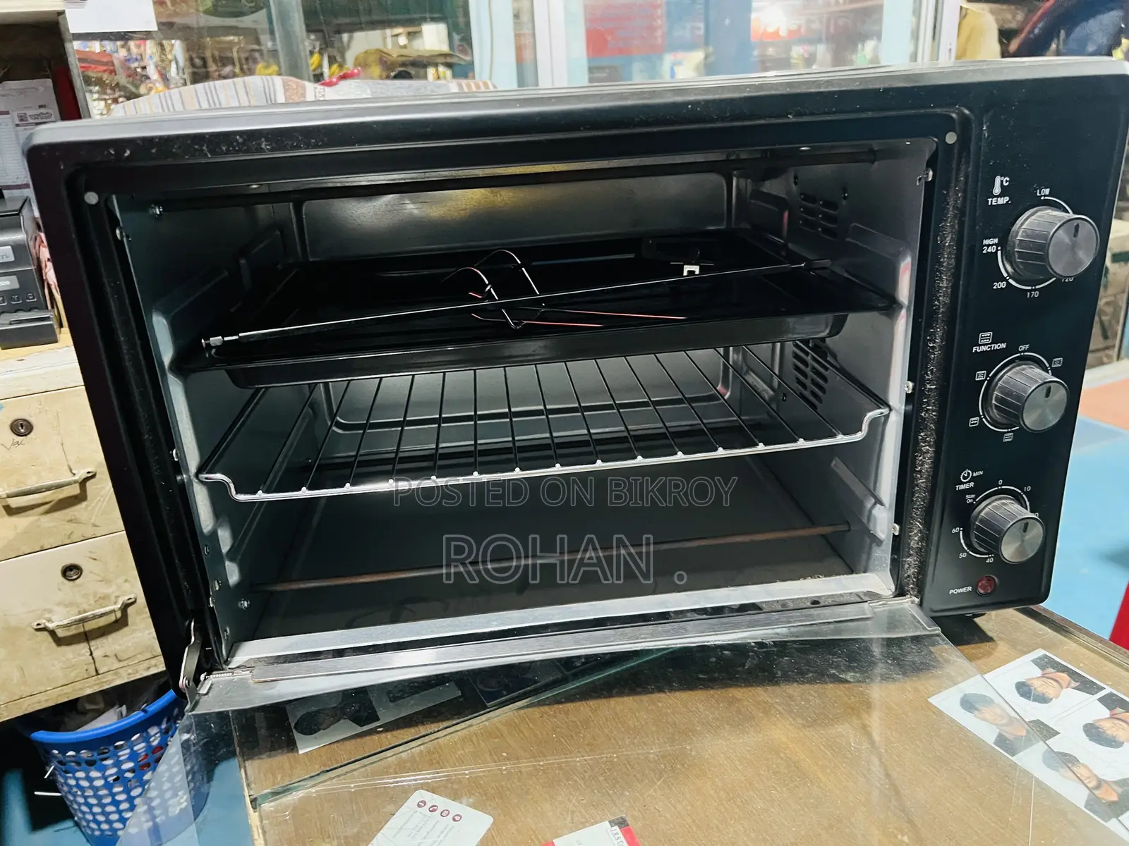 NOVENA Electric Oven (Model: NGO 516) – 45 Liters