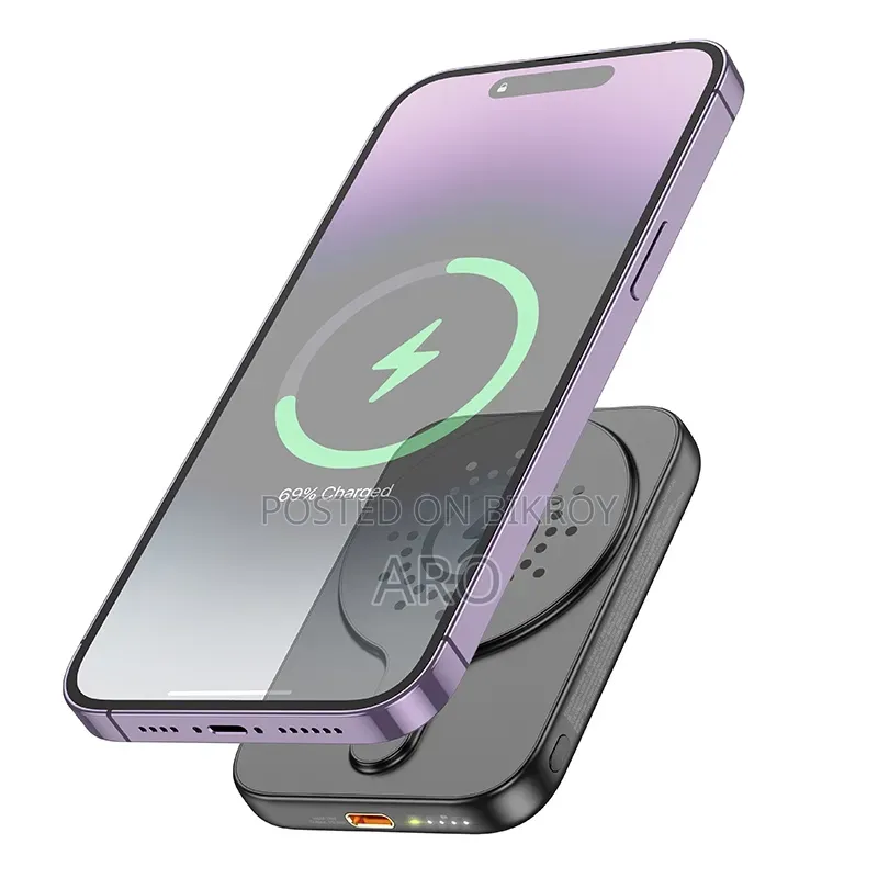 J117 Esteem 5000mAh Magnetic Power Bank | 20W Output | Supports Mag