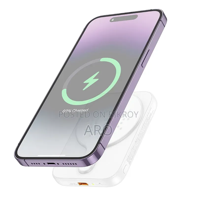 J117 Esteem 5000mAh Magnetic Power Bank | 20W Output | Supports Mag