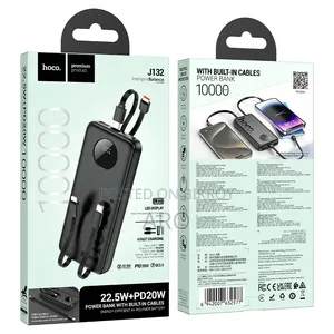 J132 Sabio 22.5W+PD20W 10000mAh Power Bank