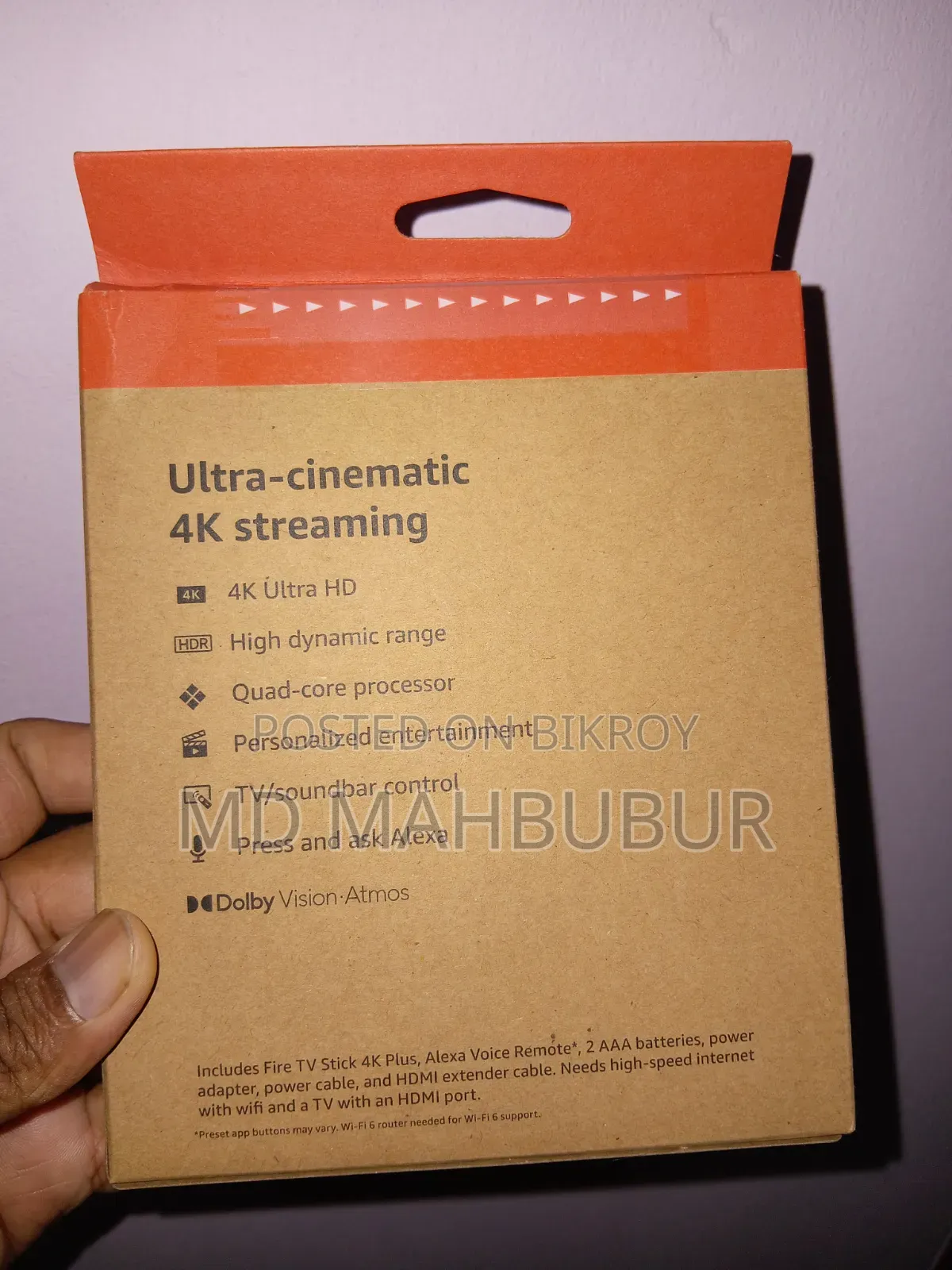 Amazon Fire TV Stick Plus (সর্বশেষ সংস্করণ)