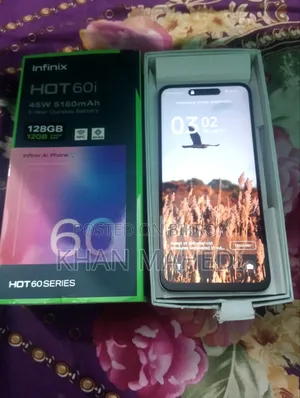 Infinix Hot 60i 128 GB Silver