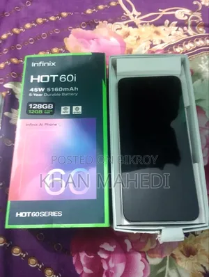 Infinix Hot 60i 128 GB Silver