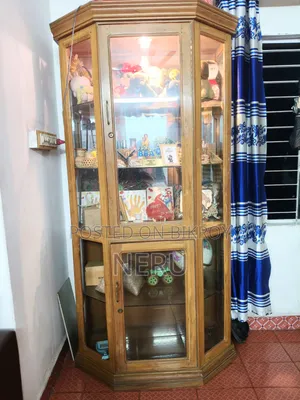 Teak Wood Showcase