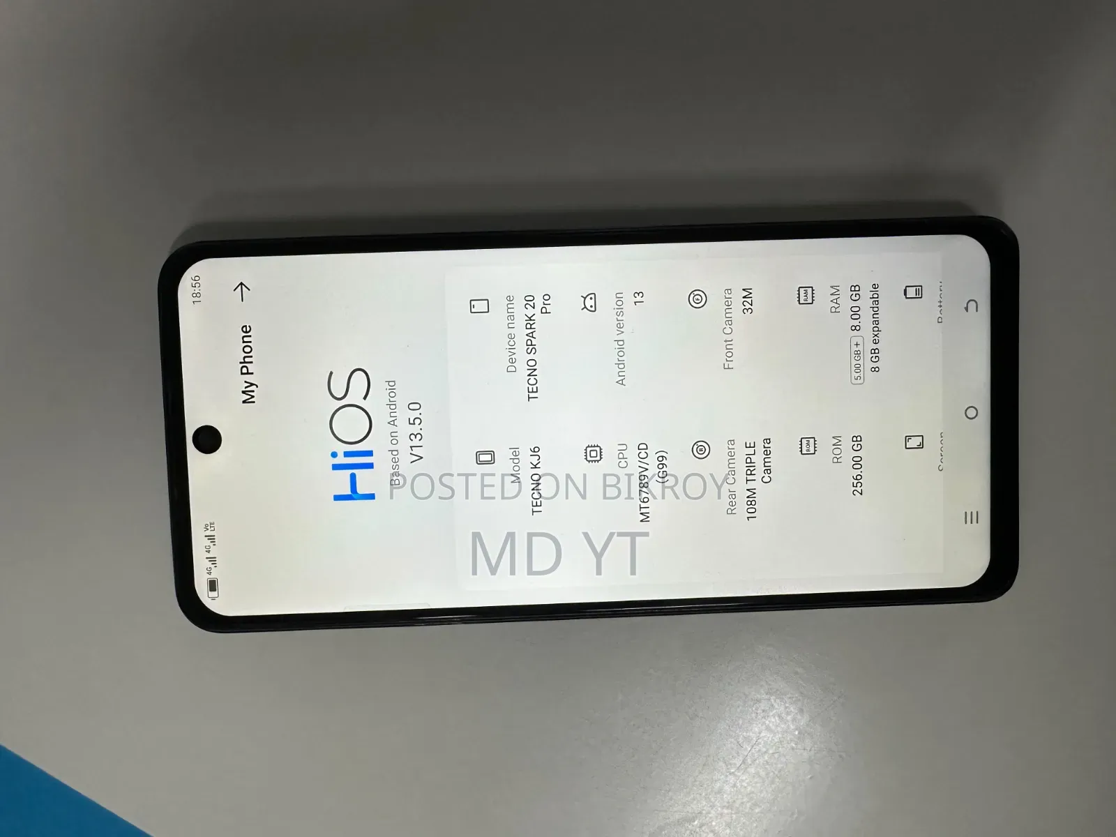 Tecno Spark 20 Pro 256 GB Black