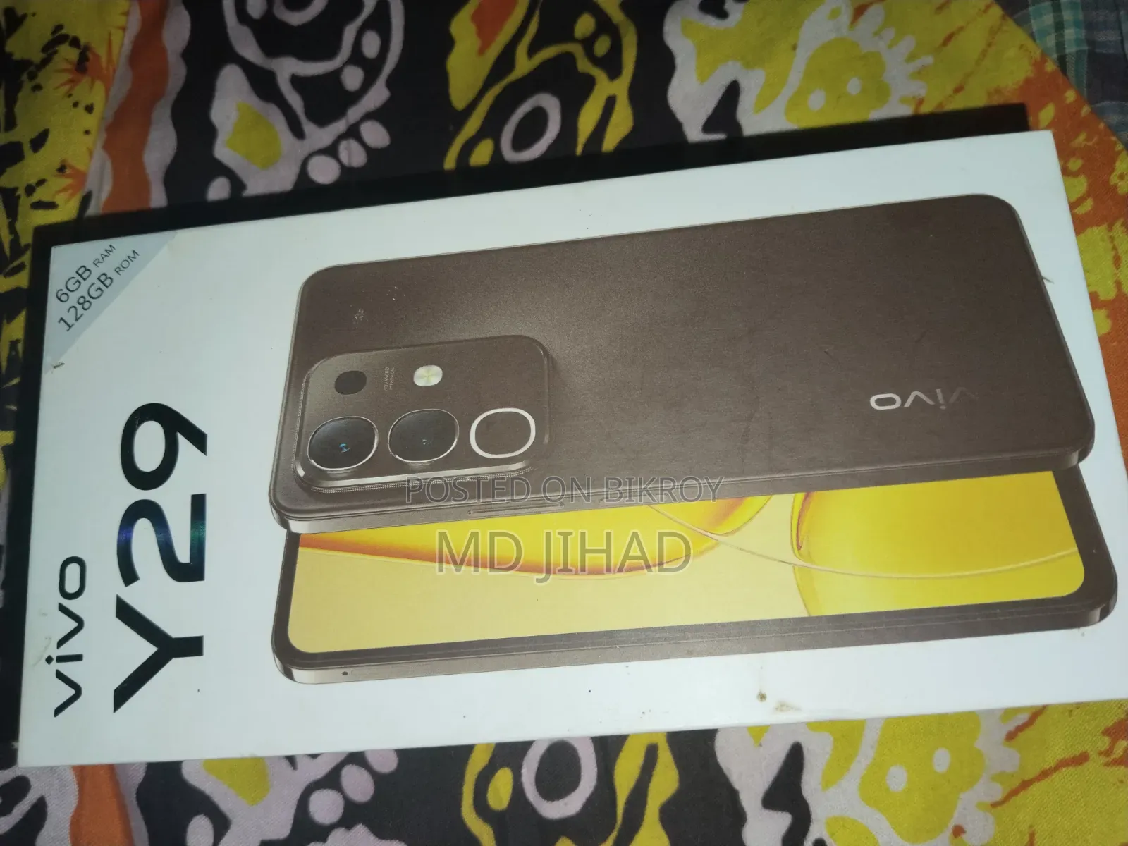 Vivo Y29 128 GB Black