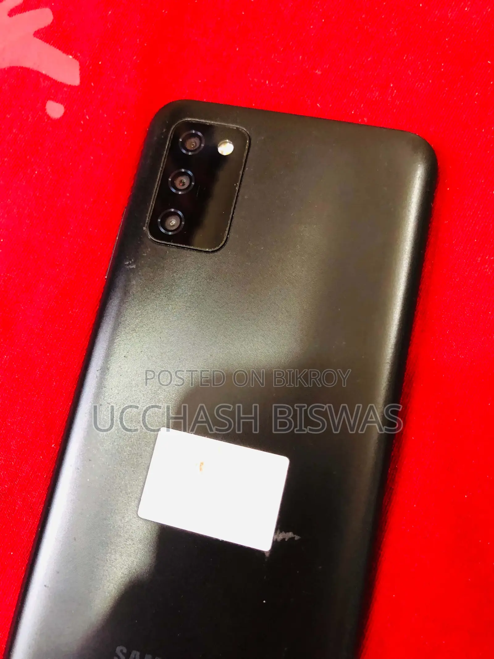 নতুন স্যামসাং গ্যালাক্সি এ০৩এস ৬৪ জিবি কালো