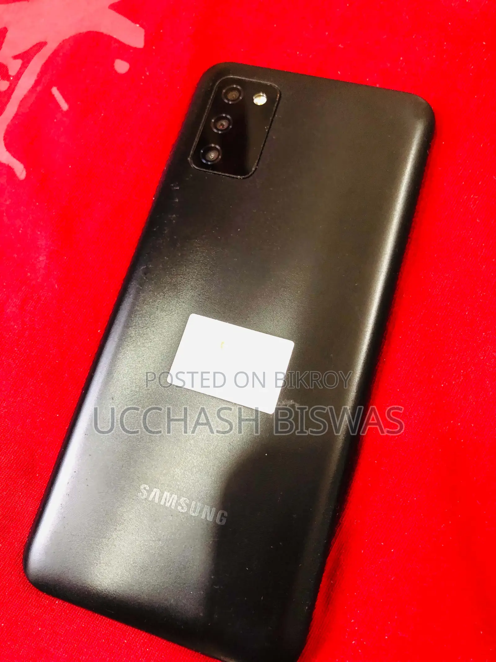 নতুন স্যামসাং গ্যালাক্সি এ০৩এস ৬৪ জিবি কালো