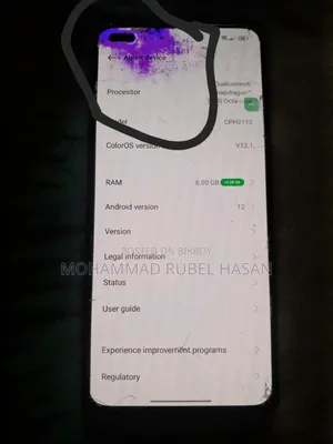 Oppo Reno4 (CPH2113) 128 GB Black