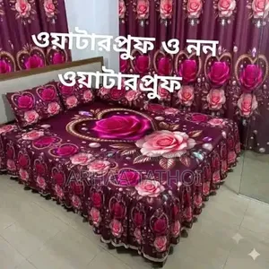 Premium 3d Waterproof Bedsheets Set