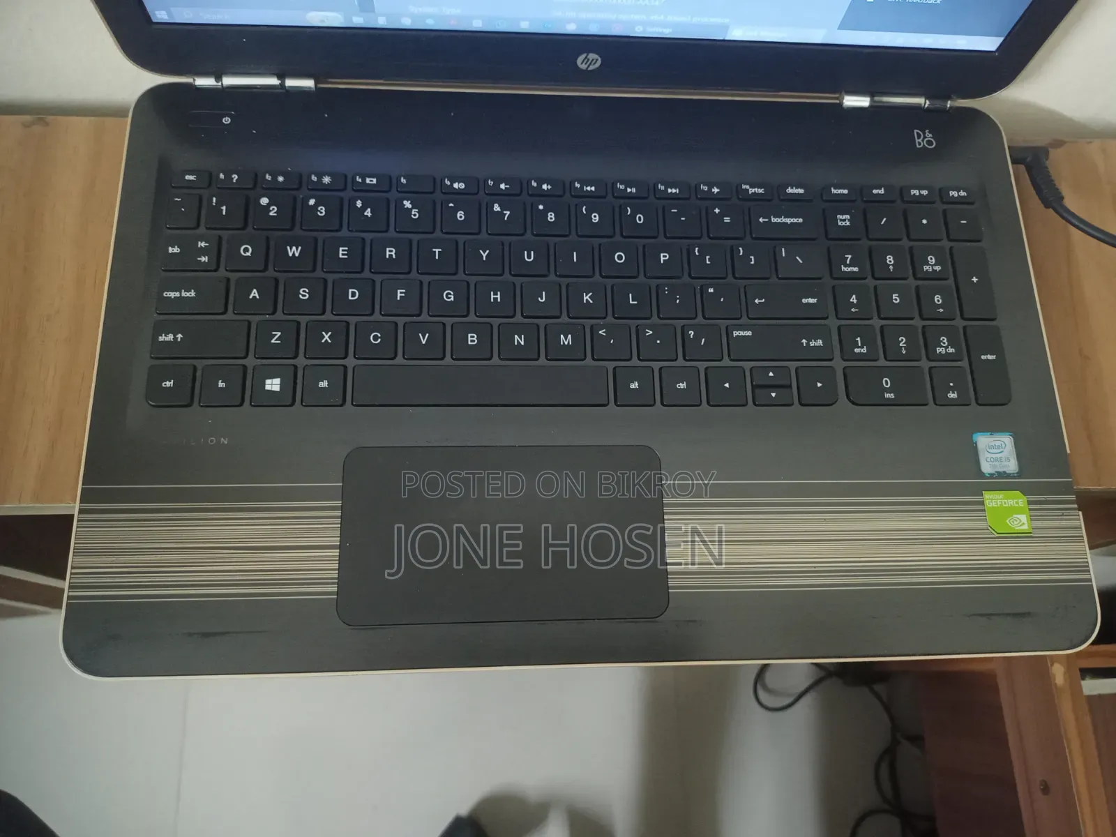Laptop HP Pavilion 15 16GB Intel Core 7 SSHD+SSD 512GB
