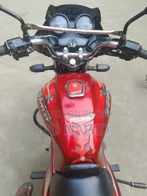 Bajaj Discover 125 2017 Red
