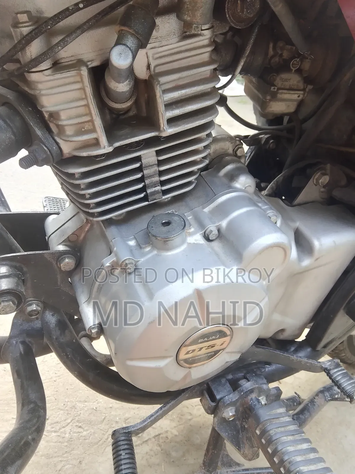 Bajaj Discover 125 2017 Red