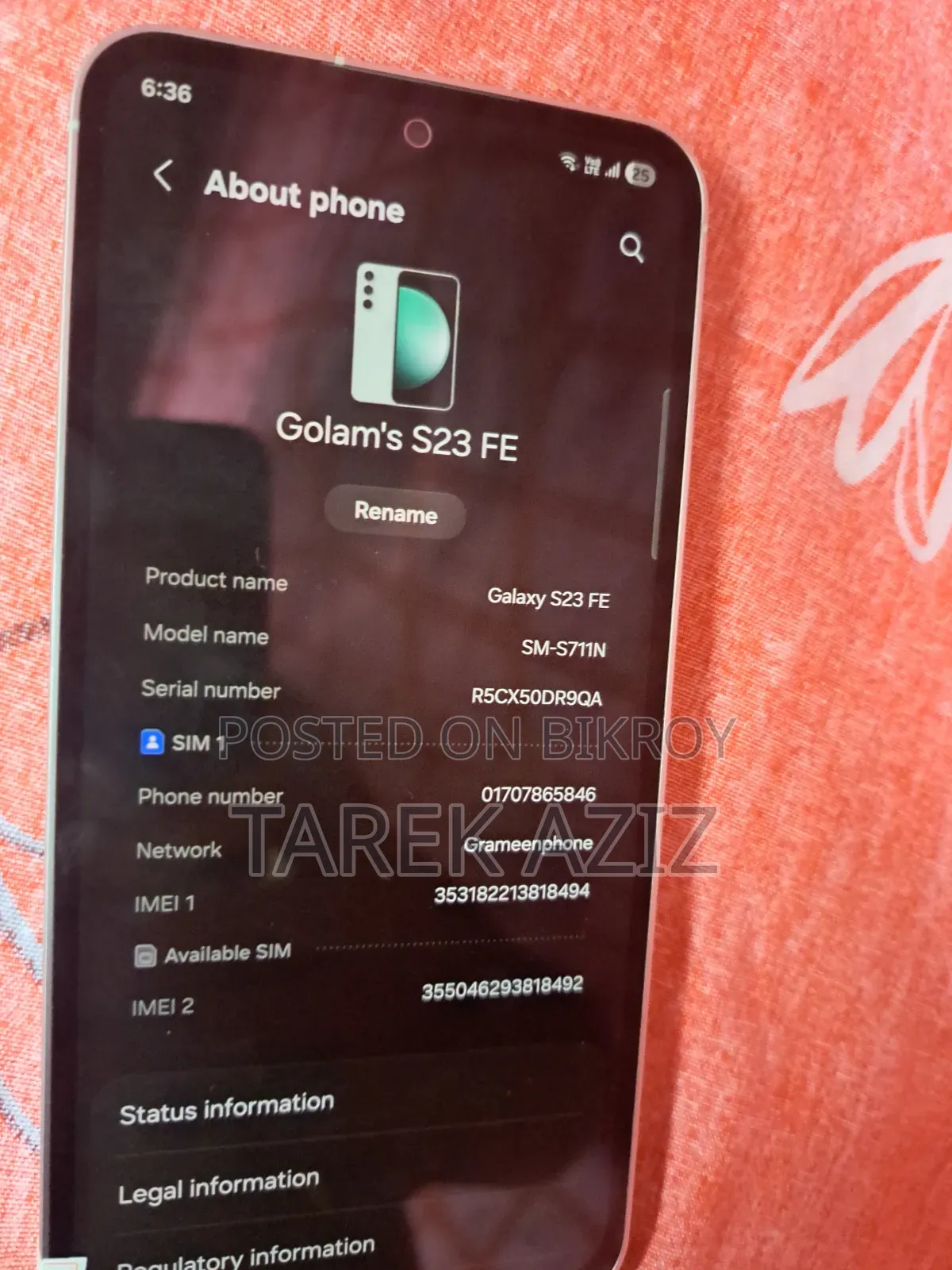 Samsung Galaxy S23 FE 256 GB