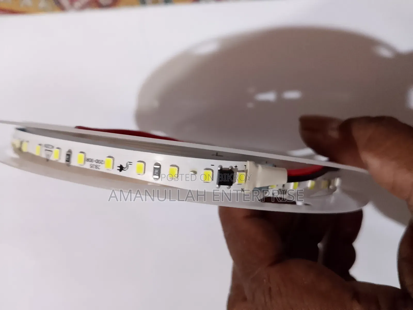 ২২০ভি ২৮৩৫ এলইডি স্ট্রিপ লাইট | ১০ মিটার সাদা হাই ব্রাইটনেস ১২০ এলইডি/মিটার