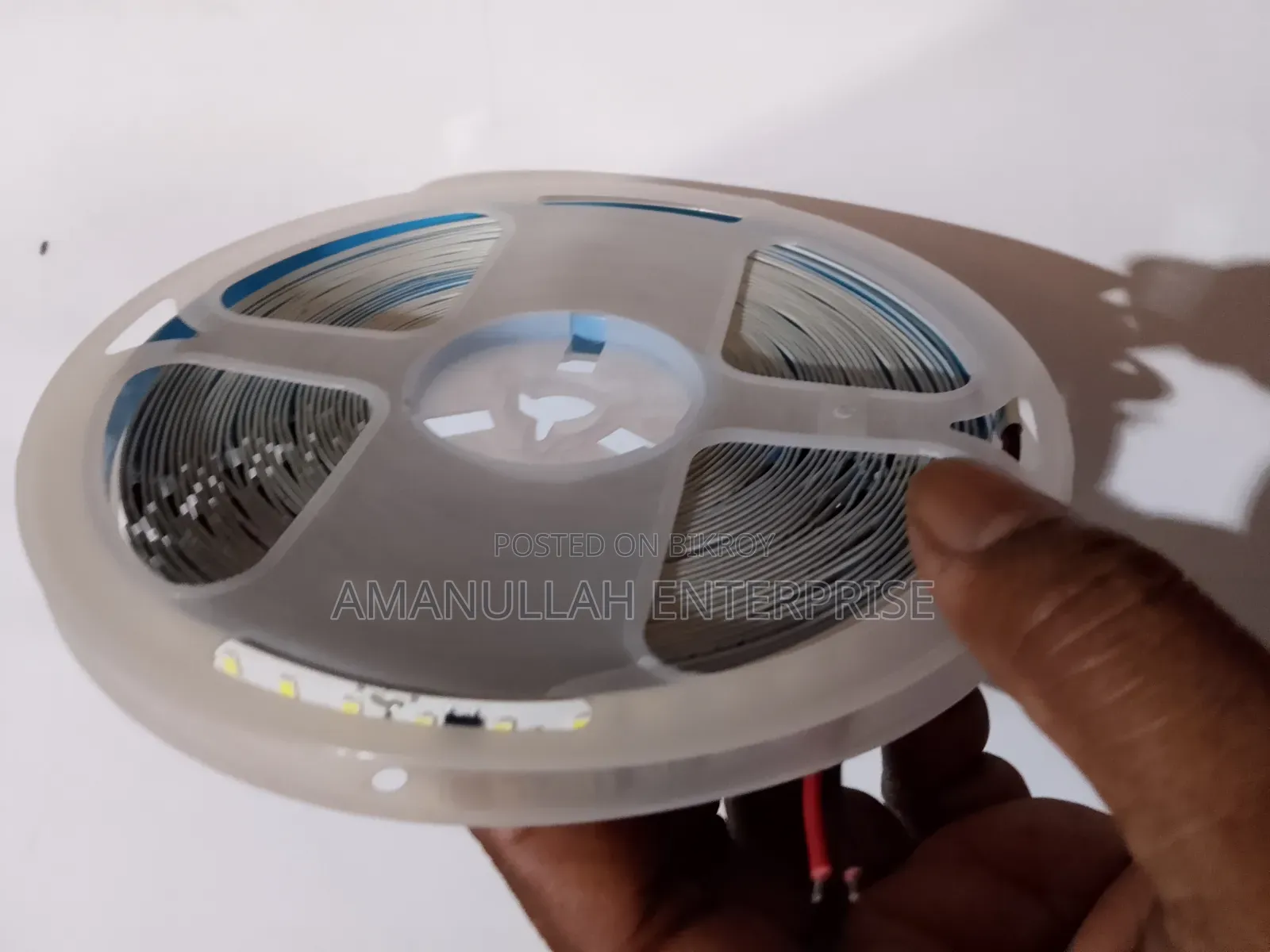 ২২০ভি ২৮৩৫ এলইডি স্ট্রিপ লাইট | ১০ মিটার সাদা হাই ব্রাইটনেস ১২০ এলইডি/মিটার