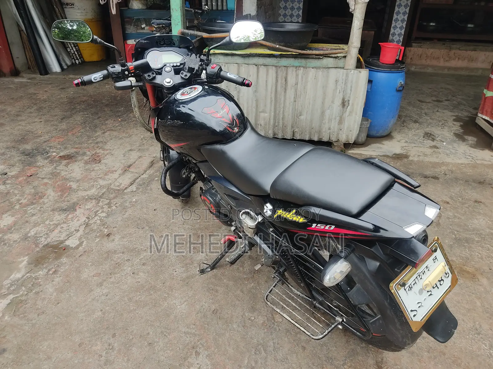 New Bajaj Pulsar 150 2020 Red