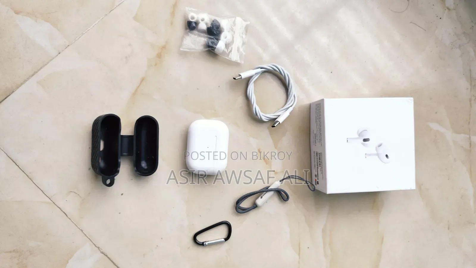 Apple Airpods Pro (Clone) With Box and cable.case Free