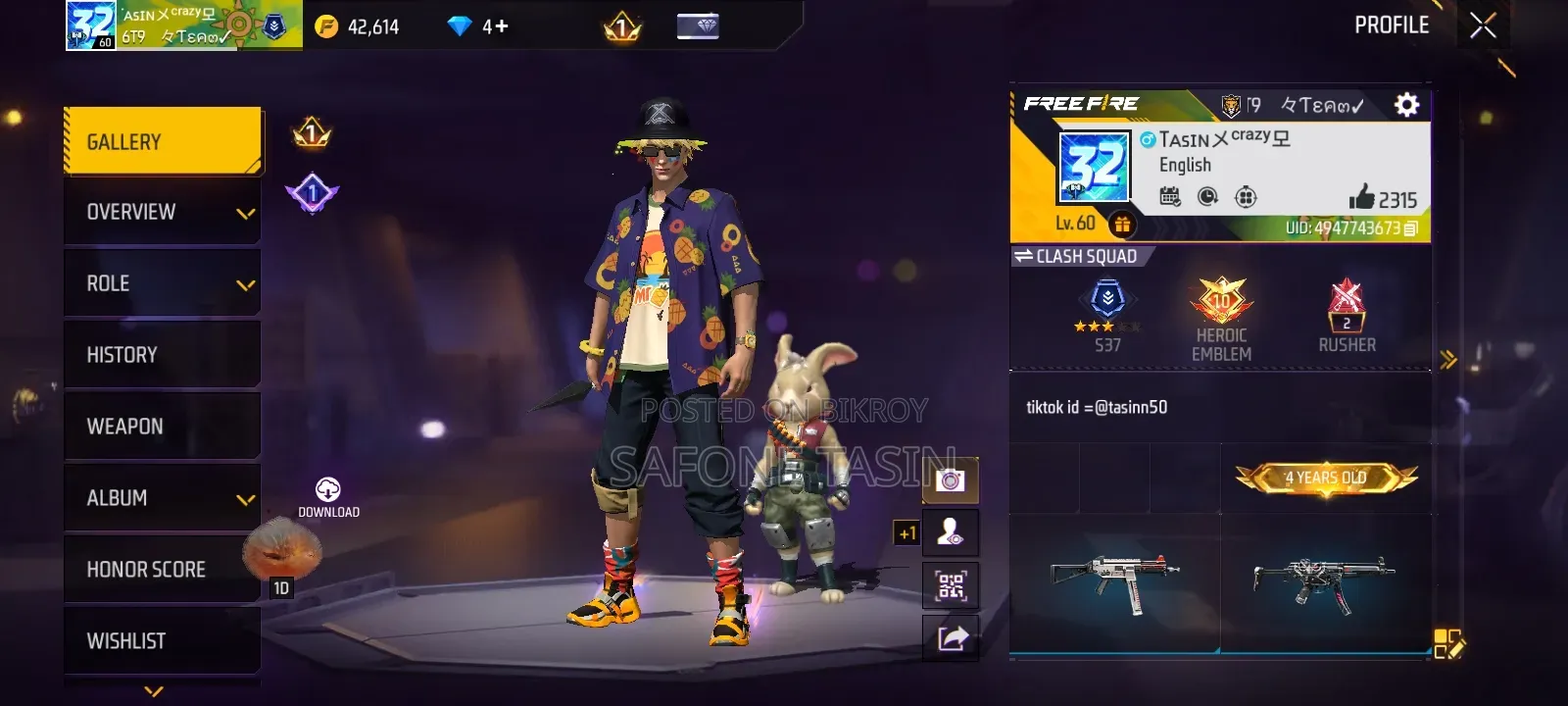 Freefire Id Sale