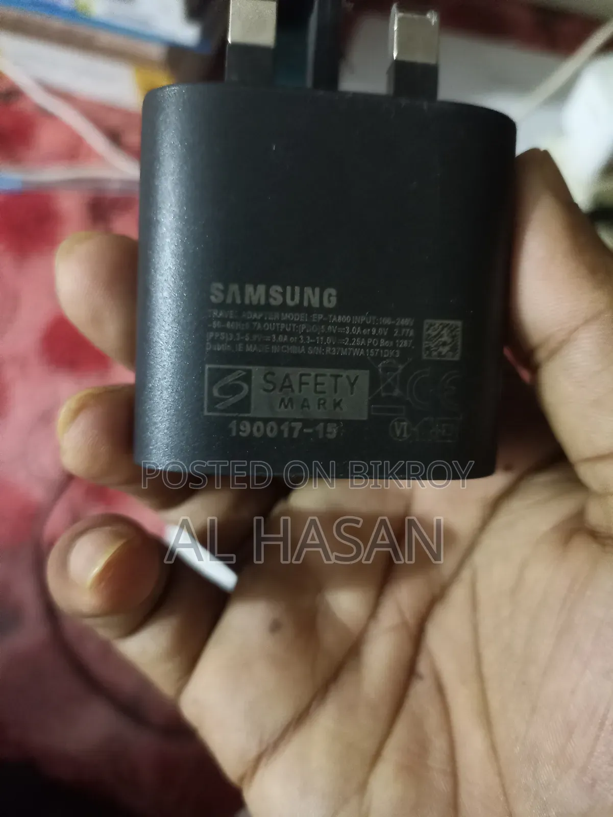 Samsung Original 25W Super Fast Charger (EP-TA800)