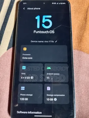 Vivo Y19s 128 GB White
