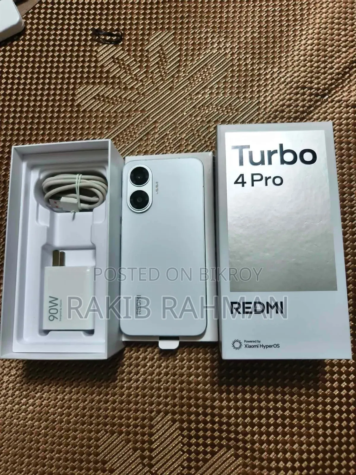 New Xiaomi Redmi Turbo 4 Pro 256 GB White