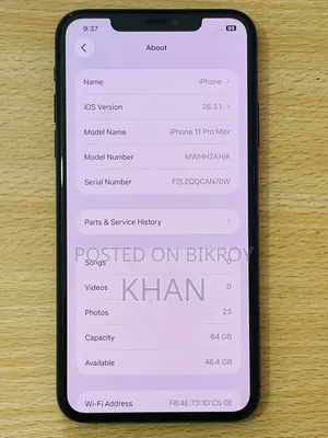 Apple iPhone 11 Pro Max 64 GB