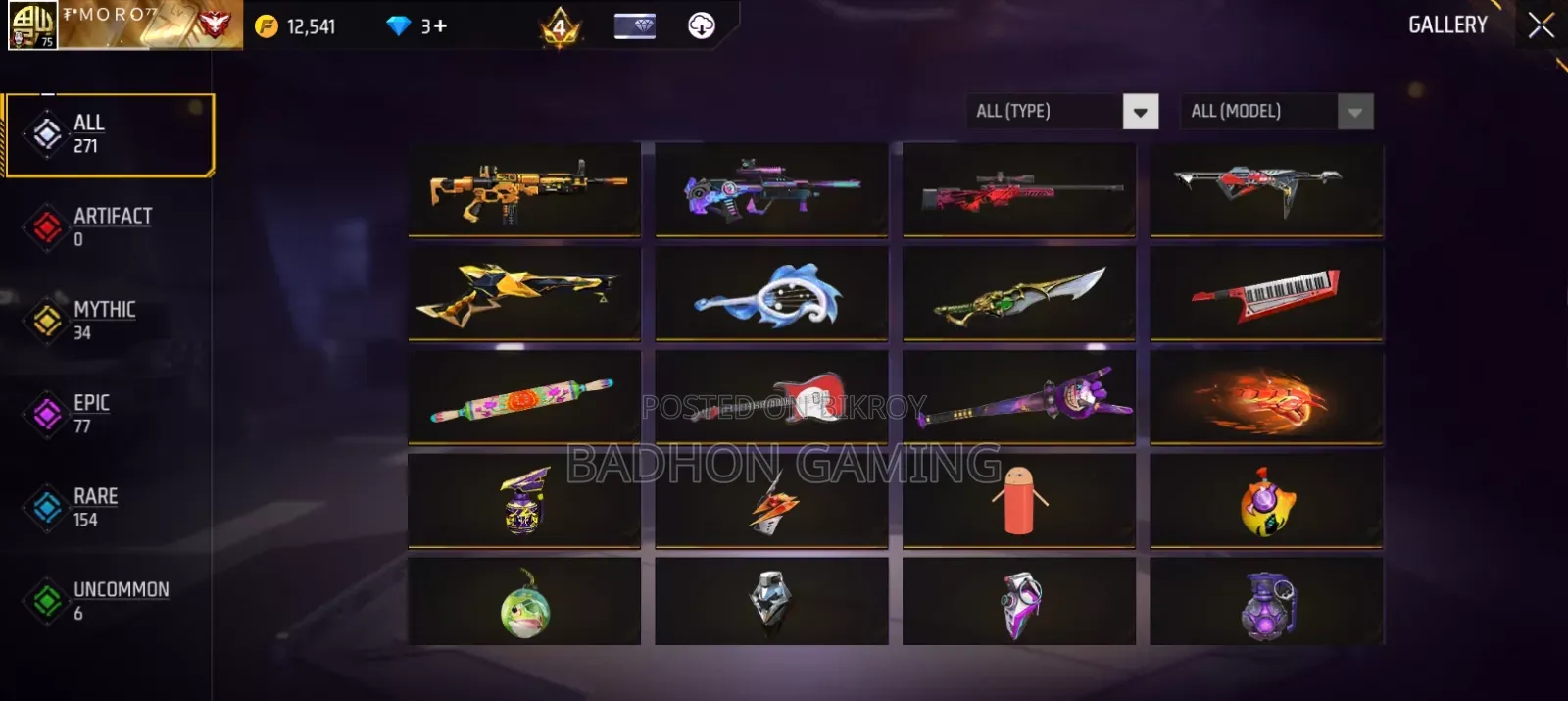 Free Fire Id Sale