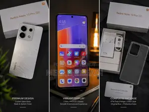 নতুন Xiaomi Redmi Note 13 Pro 5G ২৫৬ জিবি সিলভার