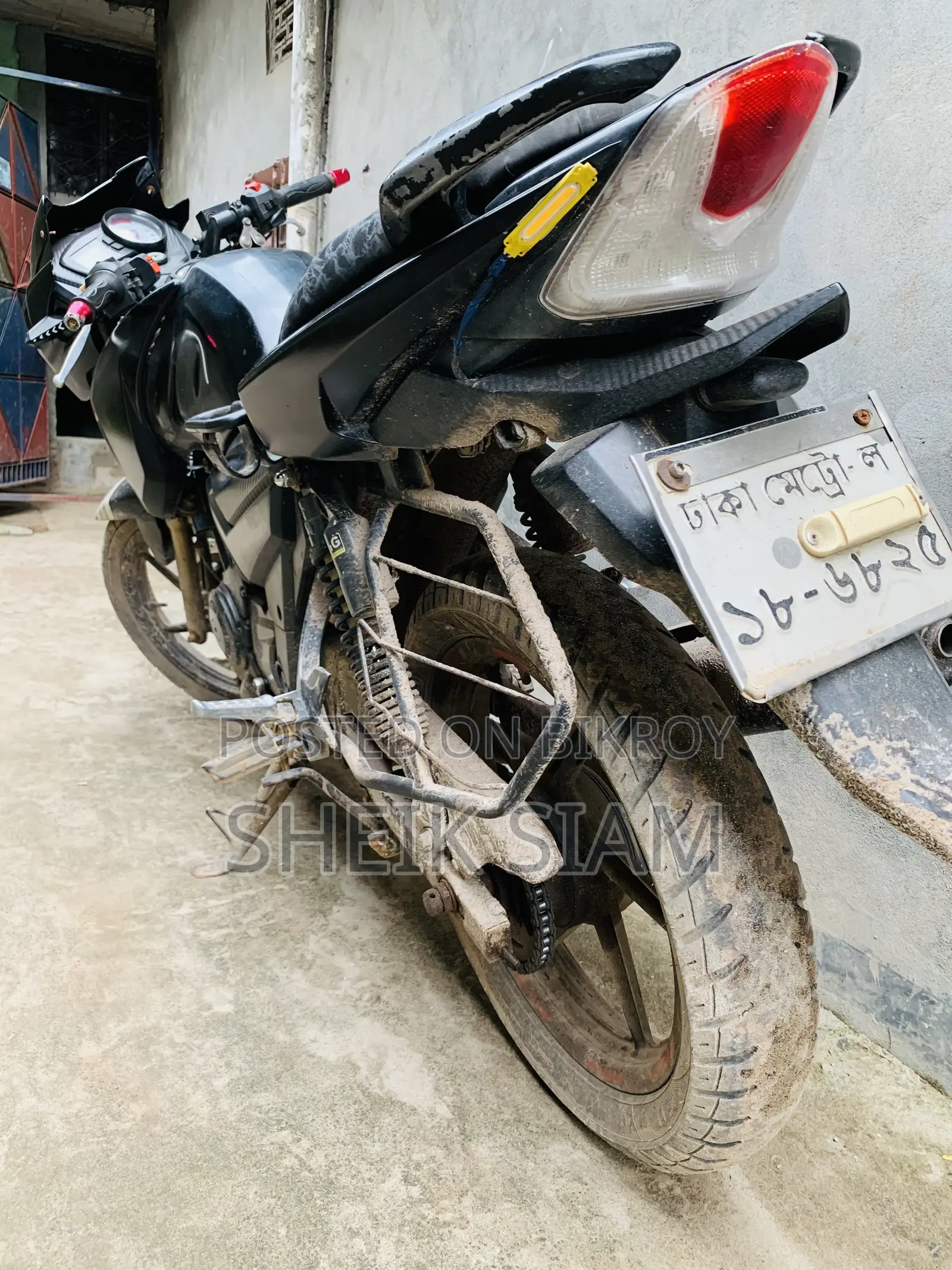 TVS Apache RTR 160 2V ২০১৮ ব্ল্যাক