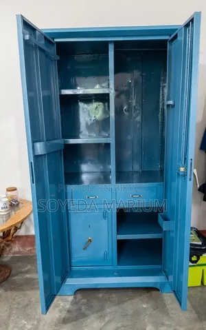 2 Door Steel Almari Mirror Soho