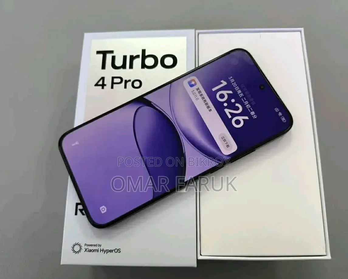 Xiaomi Redmi Turbo 4 Pro 256 GB Black