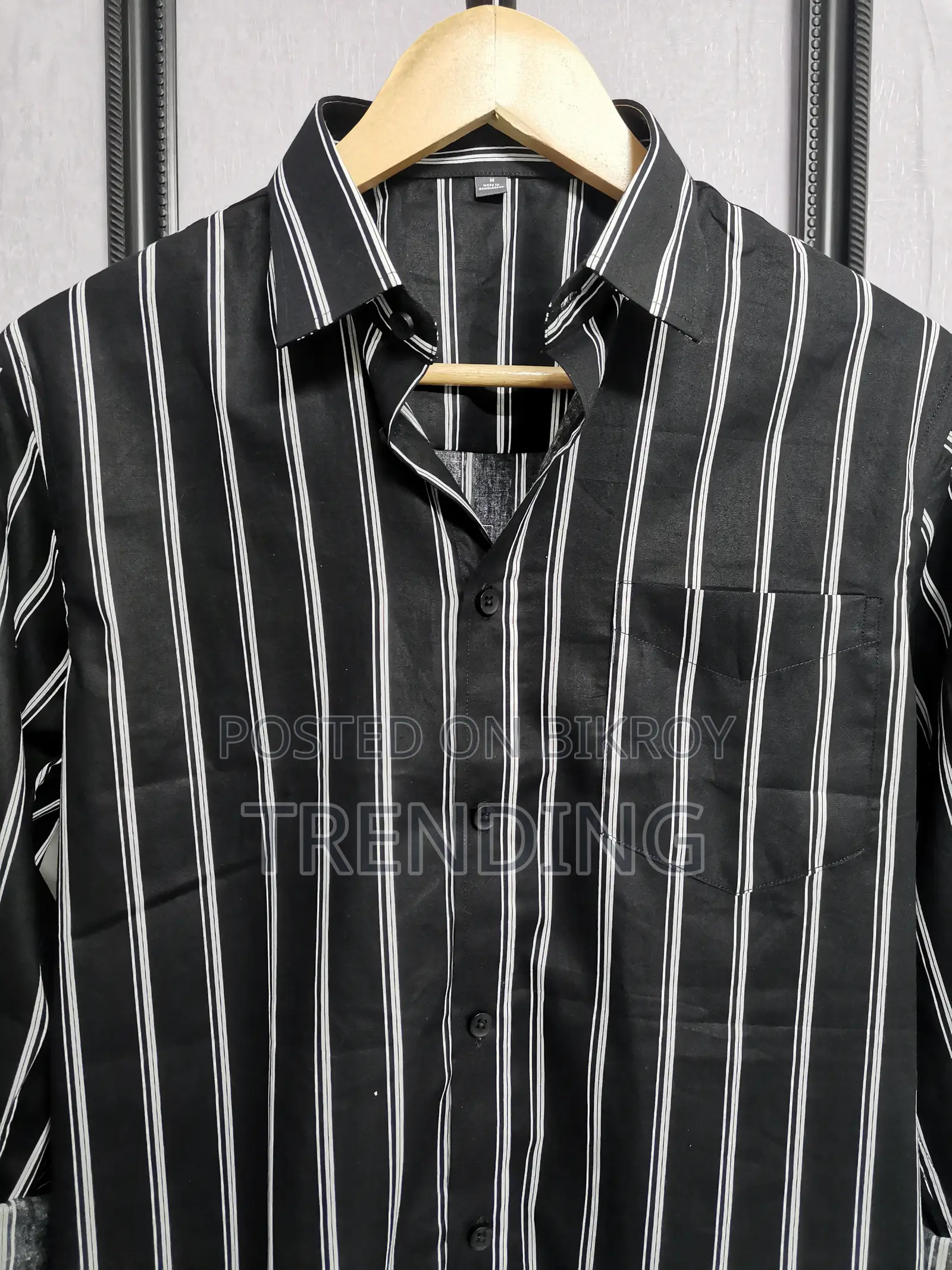 Relaxer Fit Premimum Stripes Shirt