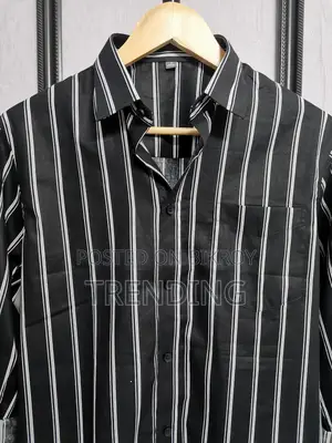 Relaxer Fit Premimum Stripes Shirt