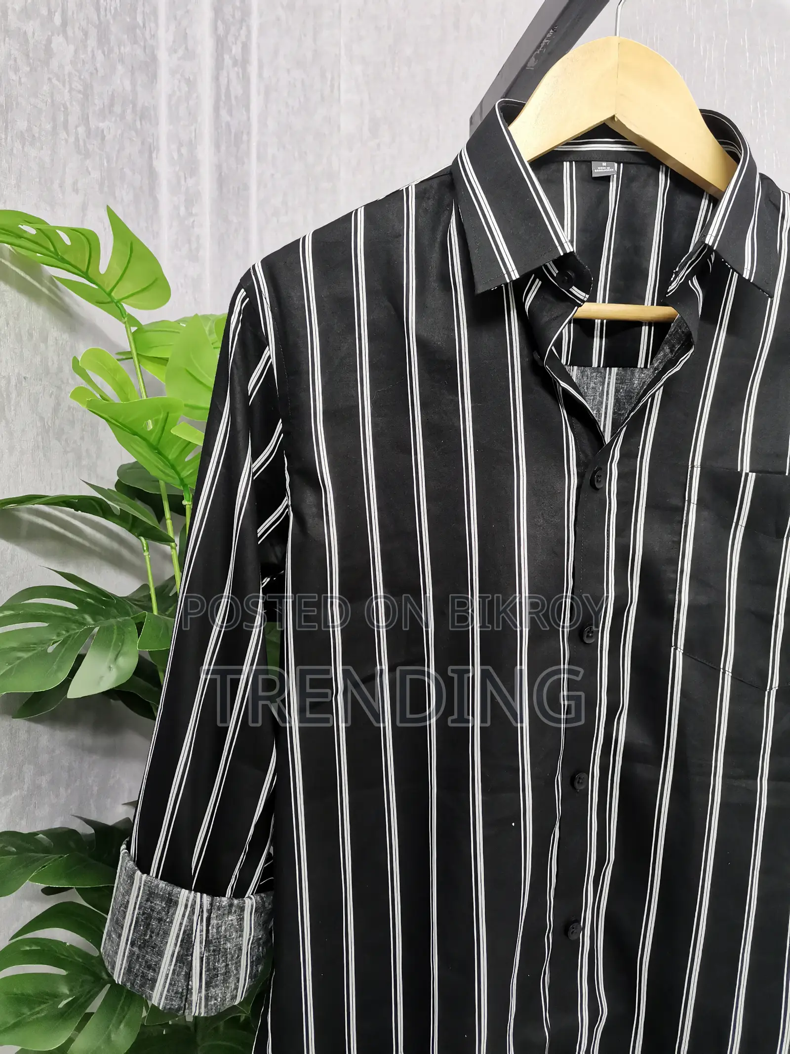 Relaxer Fit Premimum Stripes Shirt