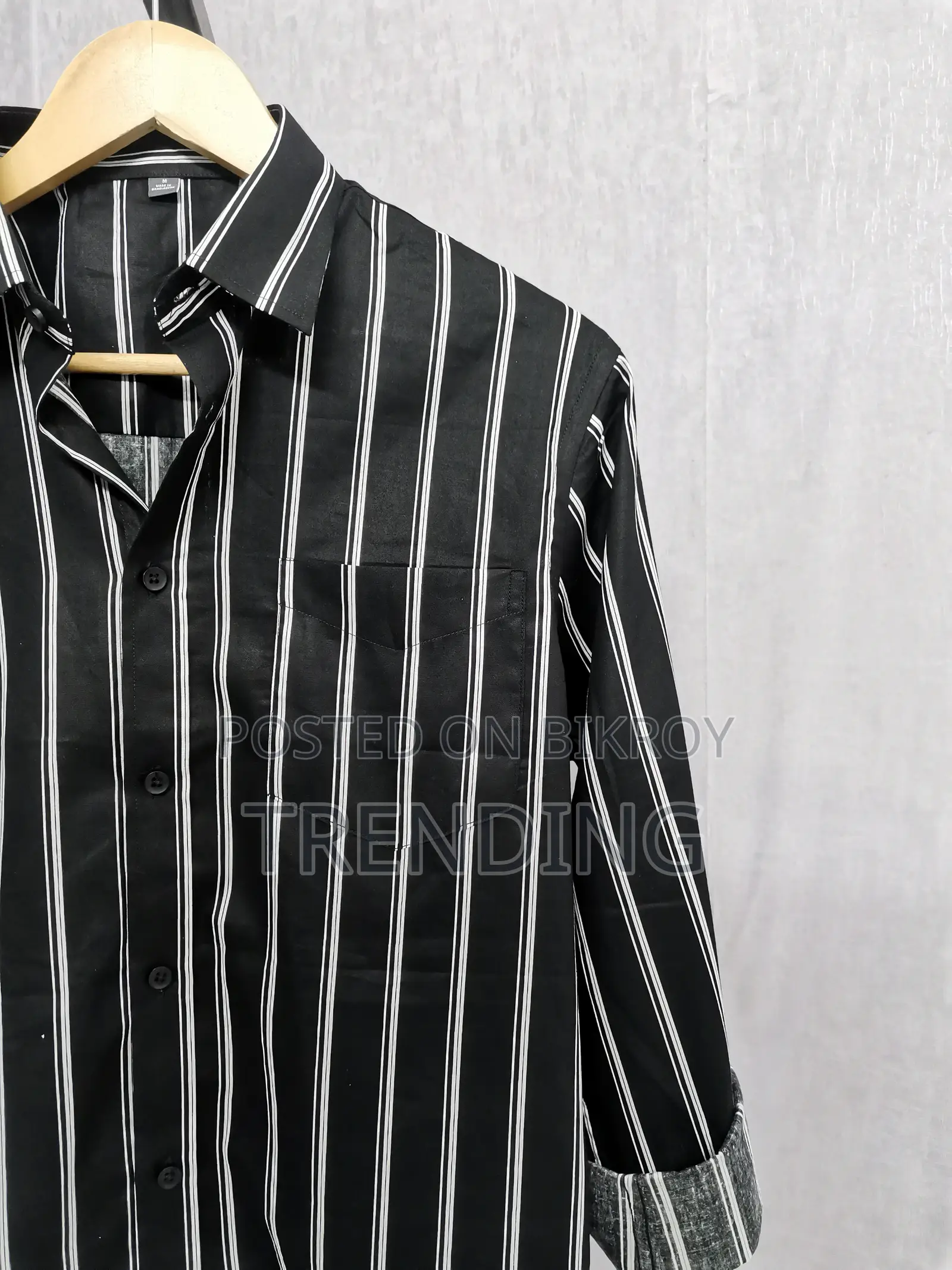 Relaxer Fit Premimum Stripes Shirt
