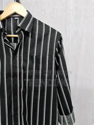 Relaxer Fit Premimum Stripes Shirt