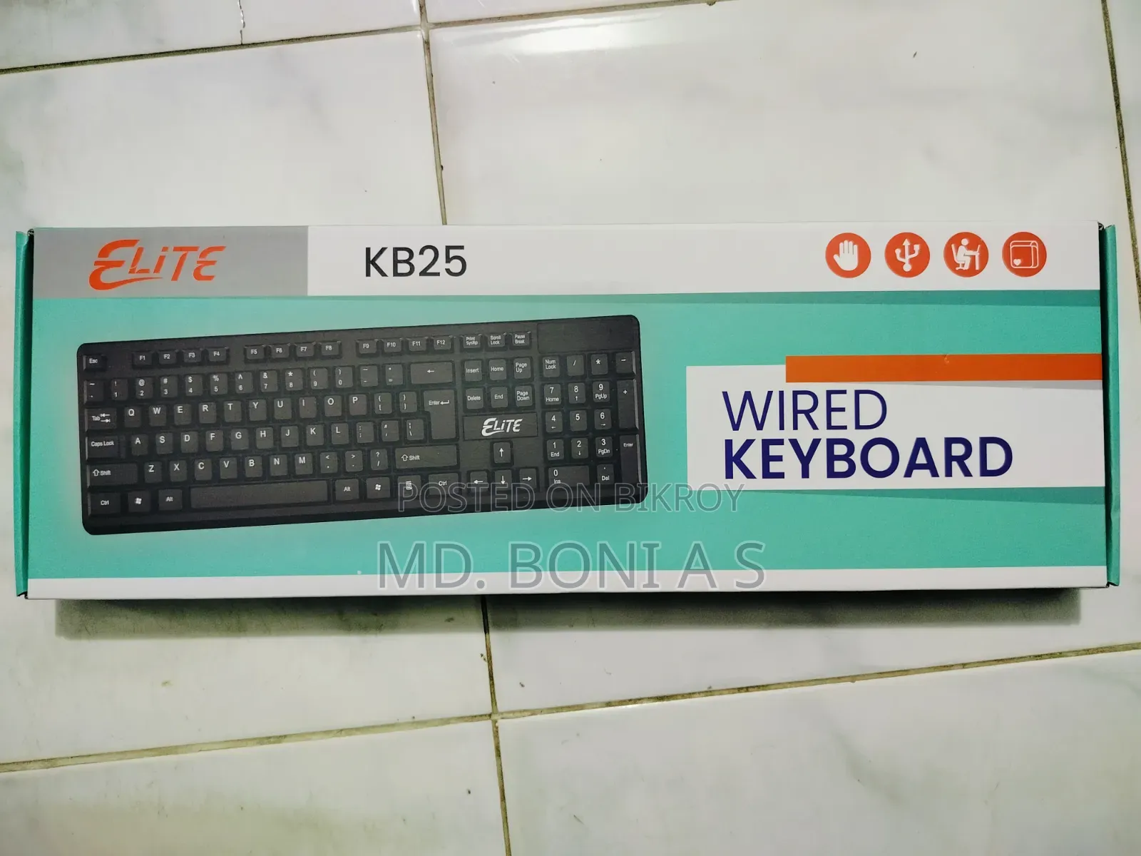 Elite KB25 Wired Keyboard (কিবোর্ড)