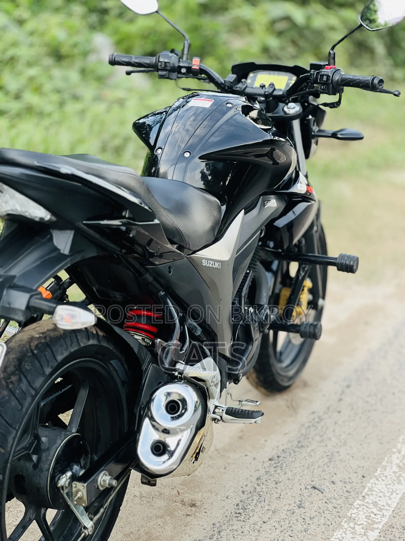 Suzuki Gixxer Monotone 2023 Black