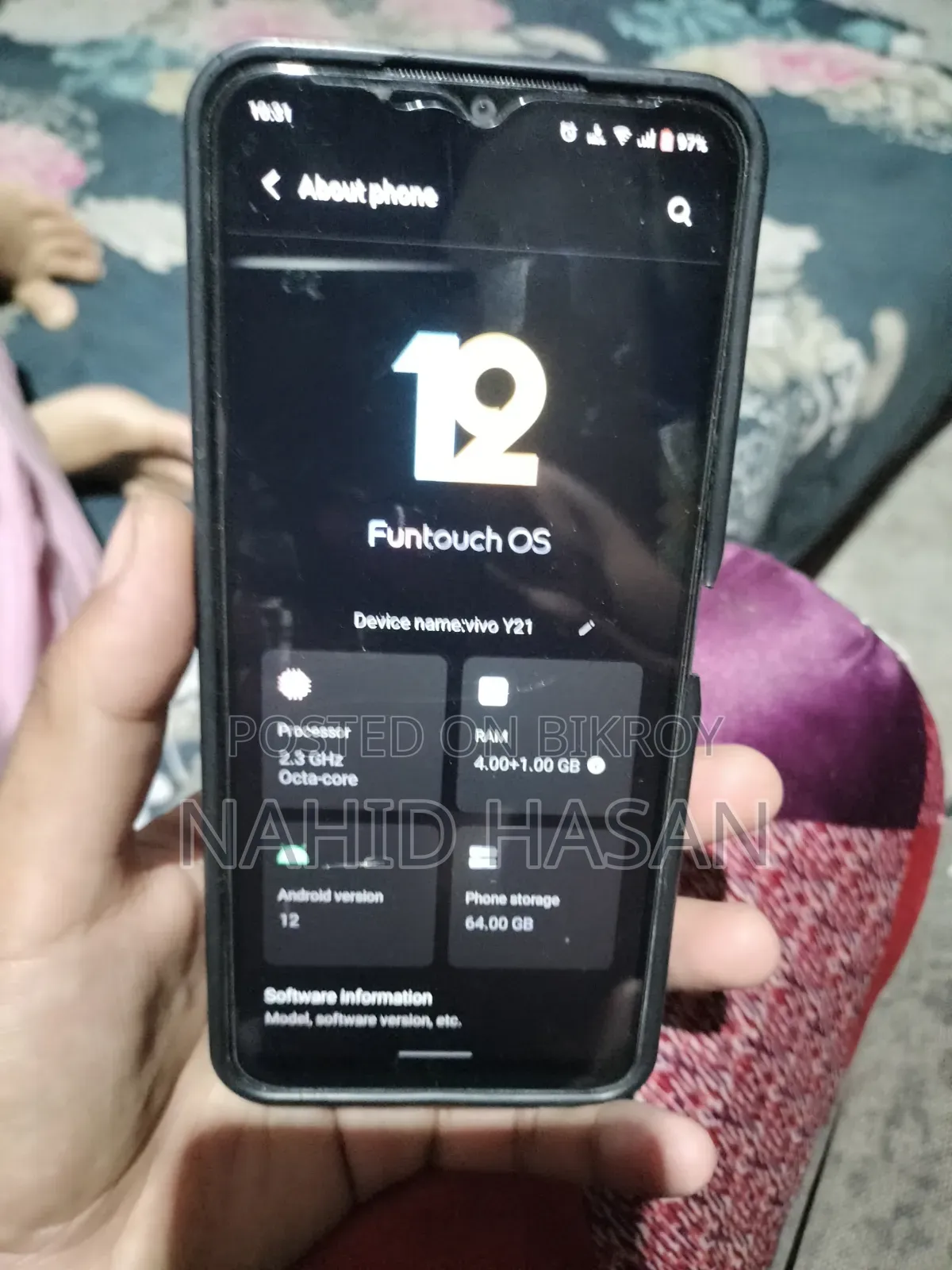 Vivo Y21 64 GB Green