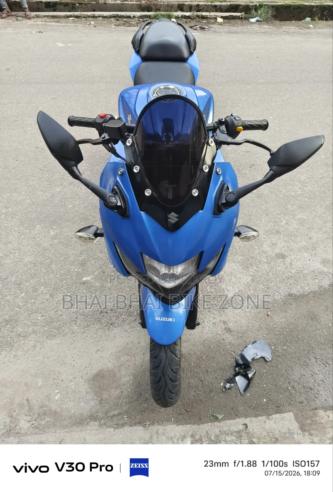 সুজুকি জিক্সার এফআই এবিএস ২০২০ ব্লু