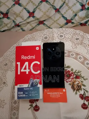 শাওমি রেডমি ১৪সি ১২৮ জিবি ব্ল্যাক