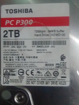 2 GB Toshiba HDD