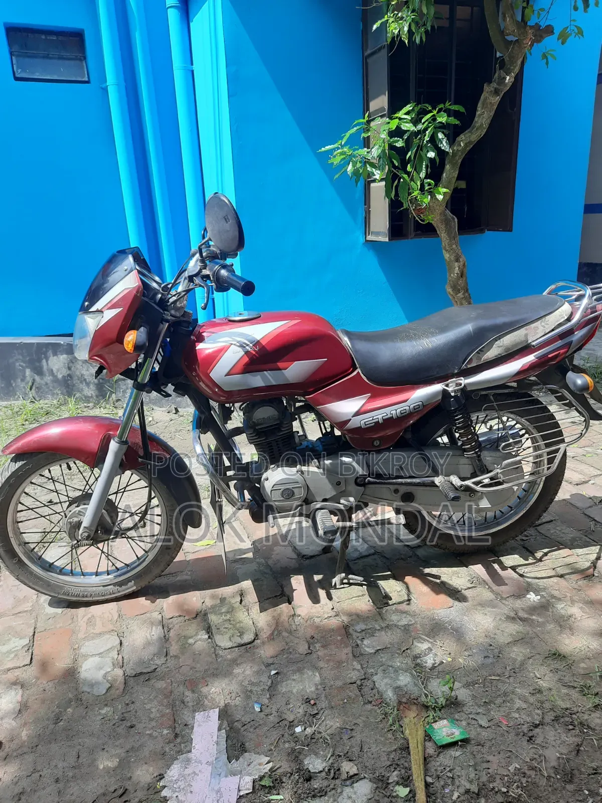 বাজাজ সিটি ১০০এক্স ২০১২ রেড