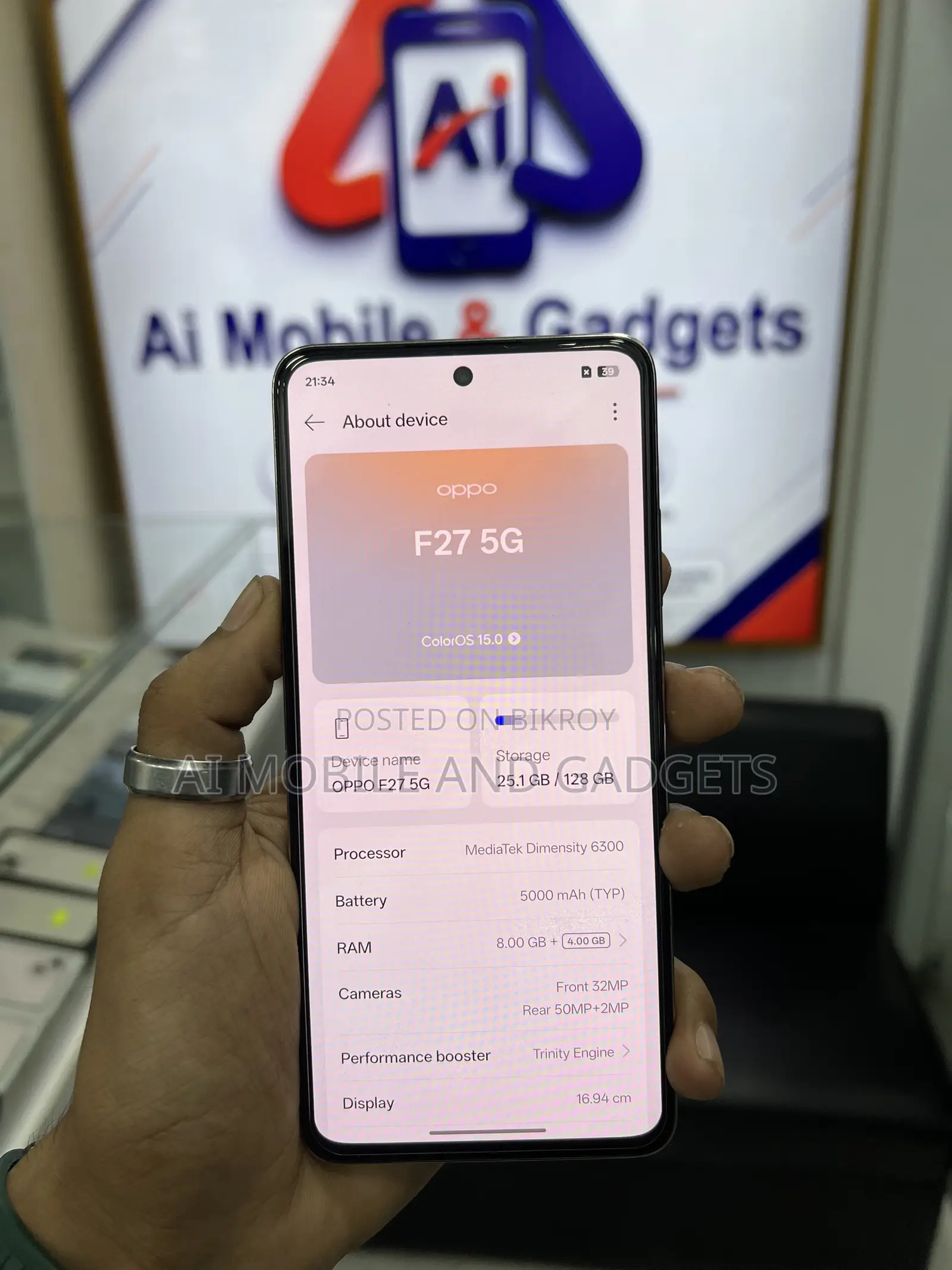 Oppo F27 128 GB